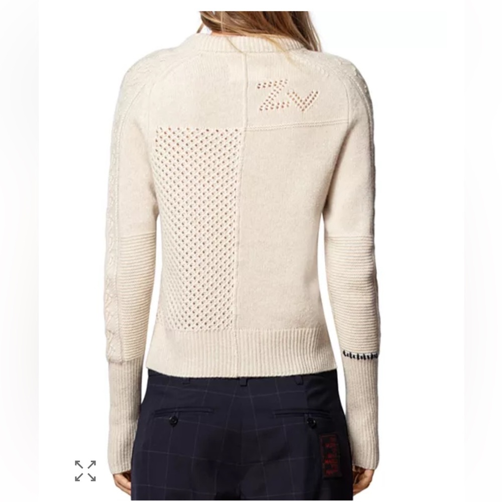 Zadig & Voltaire Rozenn Wool & Cashmere Sweater - Picture 2 of 6